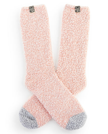 Demdaco Socks - Sand With Rose Cloud available at The Good Life Boutique