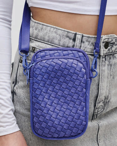 Sol & Selene Sol and Selene Divide & Conquer - Woven Neoprene - Periwinkle available at The Good Life Boutique