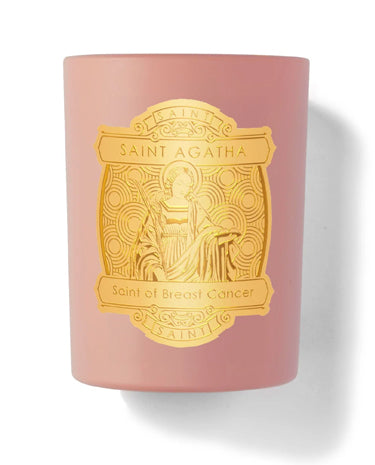 Saint Candles Saint Agatha - Breast Cancer Candle available at The Good Life Boutique