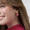 Julie Vos Julie Vos - Catalina Earring - Iridescent Raspberry - OS available at The Good Life Boutique