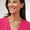 Julie Vos Julie Vos - Astor Tennis Necklace - Iridescent Clear Crystal - OS available at The Good Life Boutique