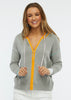 Zaket & Plover Zaket & Plover - Happy Hoodie - Marl available at The Good Life Boutique