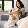 Demdaco Throw Blanket - Sand available at The Good Life Boutique