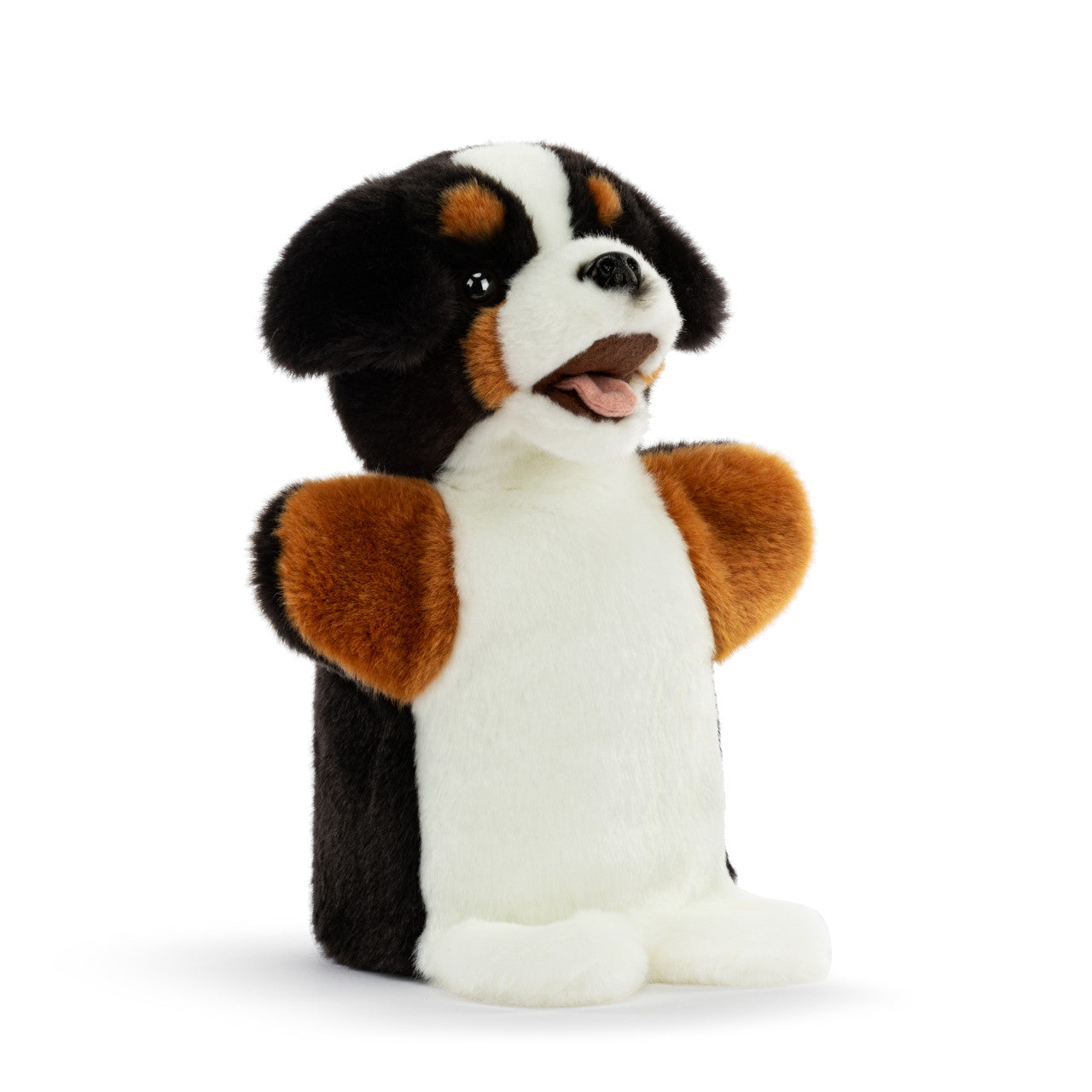 Demdaco Bernese Mountain Dog Puppet available at The Good Life Boutique