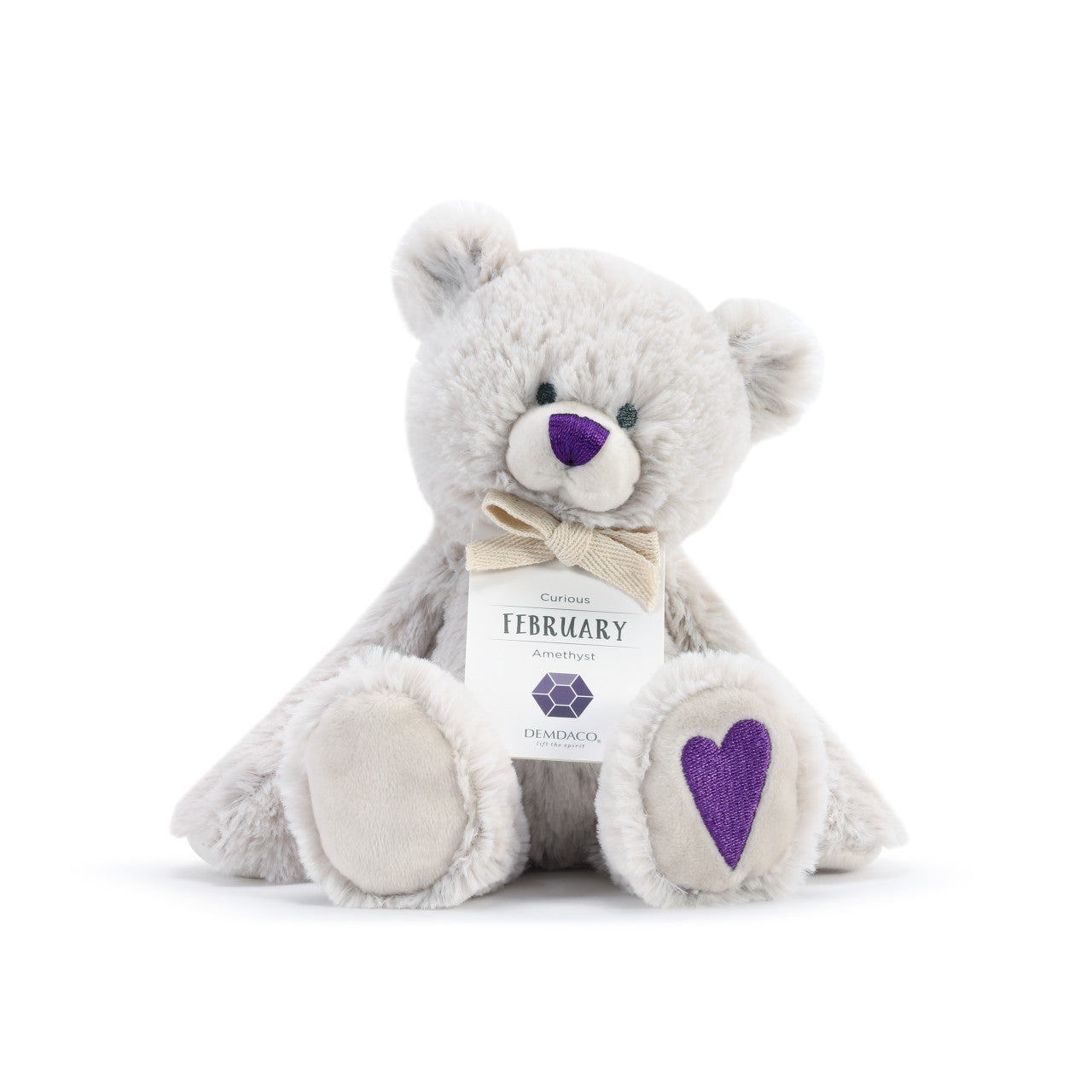 Demdaco February Birthstone Bear available at The Good Life Boutique