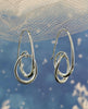 Ed Levin E.L. Designs (Formerly Ed Levin) - Halo Earrings S/S Medium available at The Good Life Boutique
