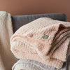 Demdaco Throw Blanket - Rose Cloud available at The Good Life Boutique