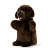 Demdaco Chocolate Lab Puppet available at The Good Life Boutique