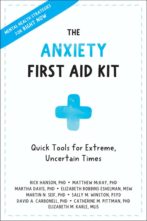 New Harbinger Publications Anxiety First Aid Kit available at The Good Life Boutique