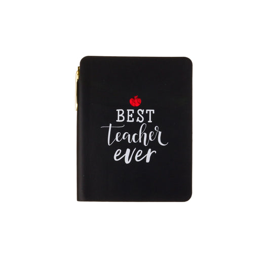 Eccolo Best Teacher Pocket Journal With Pen available at The Good Life Boutique