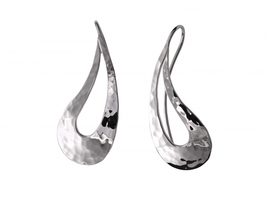 Ed Levin E.L. Designs (Formerly Ed Levin) - Rain Dance - Earring 14K Gold - Medium available at The Good Life Boutique