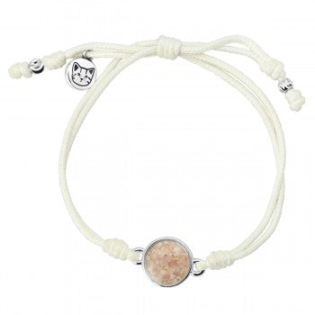 Dune Jewelry TTW - White Kitten Bracelet With LBI Sand - Animal Welfare available at The Good Life Boutique