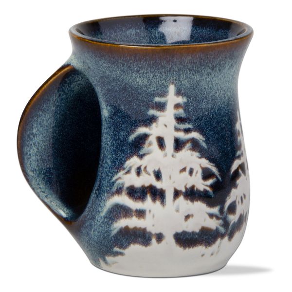 Tag Forest Left-Handed Handwarmer Mug available at The Good Life Boutique