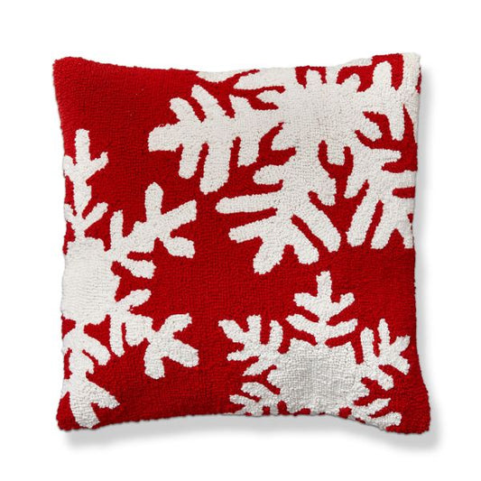Tag Snowflake Pillow available at The Good Life Boutique