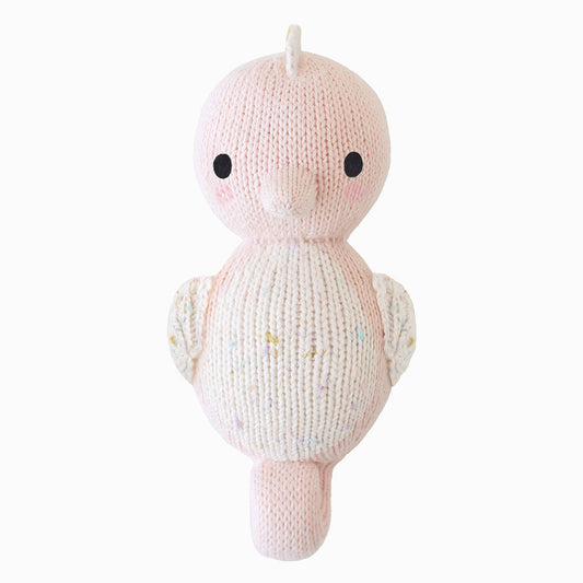 Cuddle&Kind Cuddle + Kind - Baby Seahorse - Powder Pink available at The Good Life Boutique