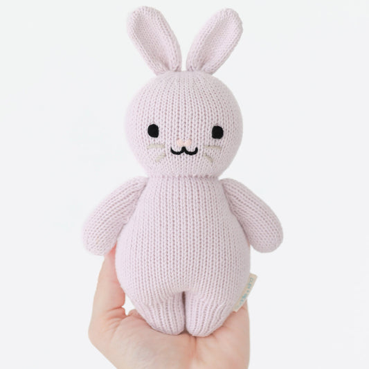 Cuddle&Kind Cuddle + Kind - Baby Rabbit - Lavender available at The Good Life Boutique