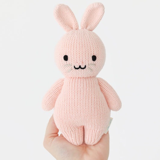 Cuddle&Kind Cuddle + Kind - Baby Rabbit - Powder Pink available at The Good Life Boutique