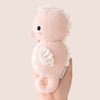 Cuddle&Kind Cuddle + Kind - Baby Seahorse - Powder Pink available at The Good Life Boutique