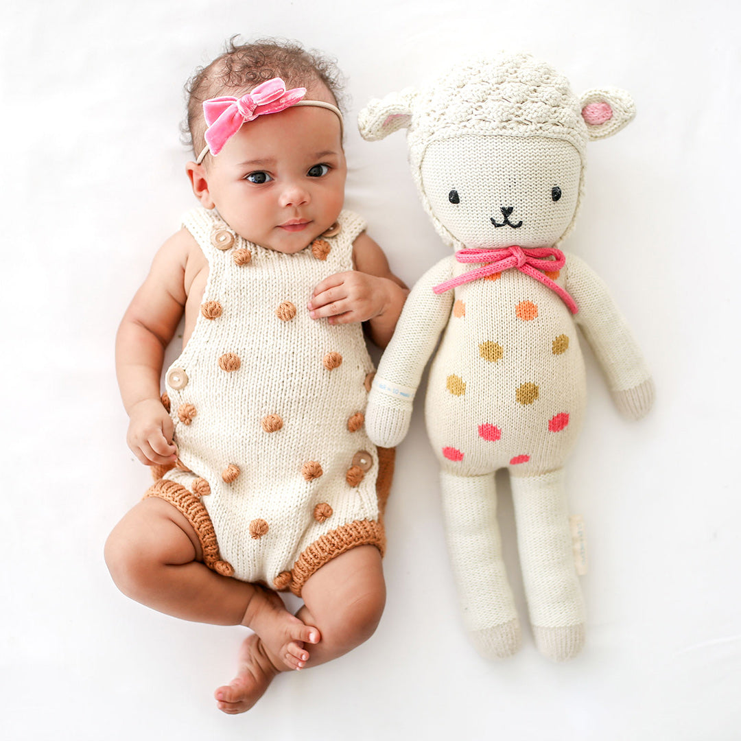 Cuddle&Kind Cuddle + Kind - Lucy The Lamb - 13" available at The Good Life Boutique