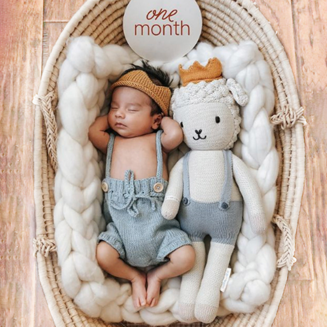 Cuddle&Kind Cuddle + Kind - Sebastian The Lamb - 13" available at The Good Life Boutique