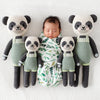 Cuddle&Kind Cuddle + Kind - Paxton The Panda - 13" available at The Good Life Boutique