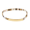 Scout Curated Wears Scout Curated Wears - Good Karma Miyuki Bracelet - Sparkle & Shine - Topaz-Gold available at The Good Life Boutique