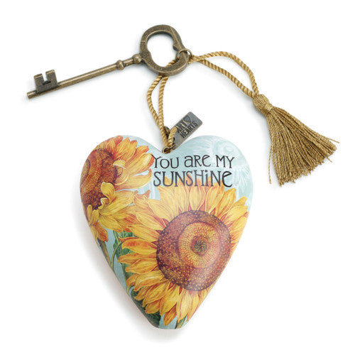 Demdaco You Are My Sunshine Art Heart available at The Good Life Boutique