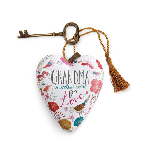 Demdaco Grandma Art Heart available at The Good Life Boutique