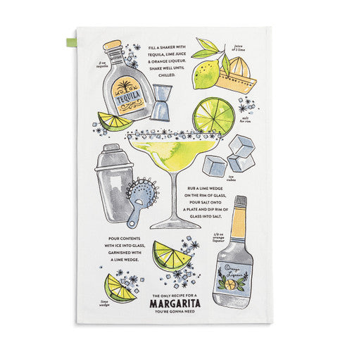 Demdaco Margarita Cotton Twill Kitchen Towel available at The Good Life Boutique