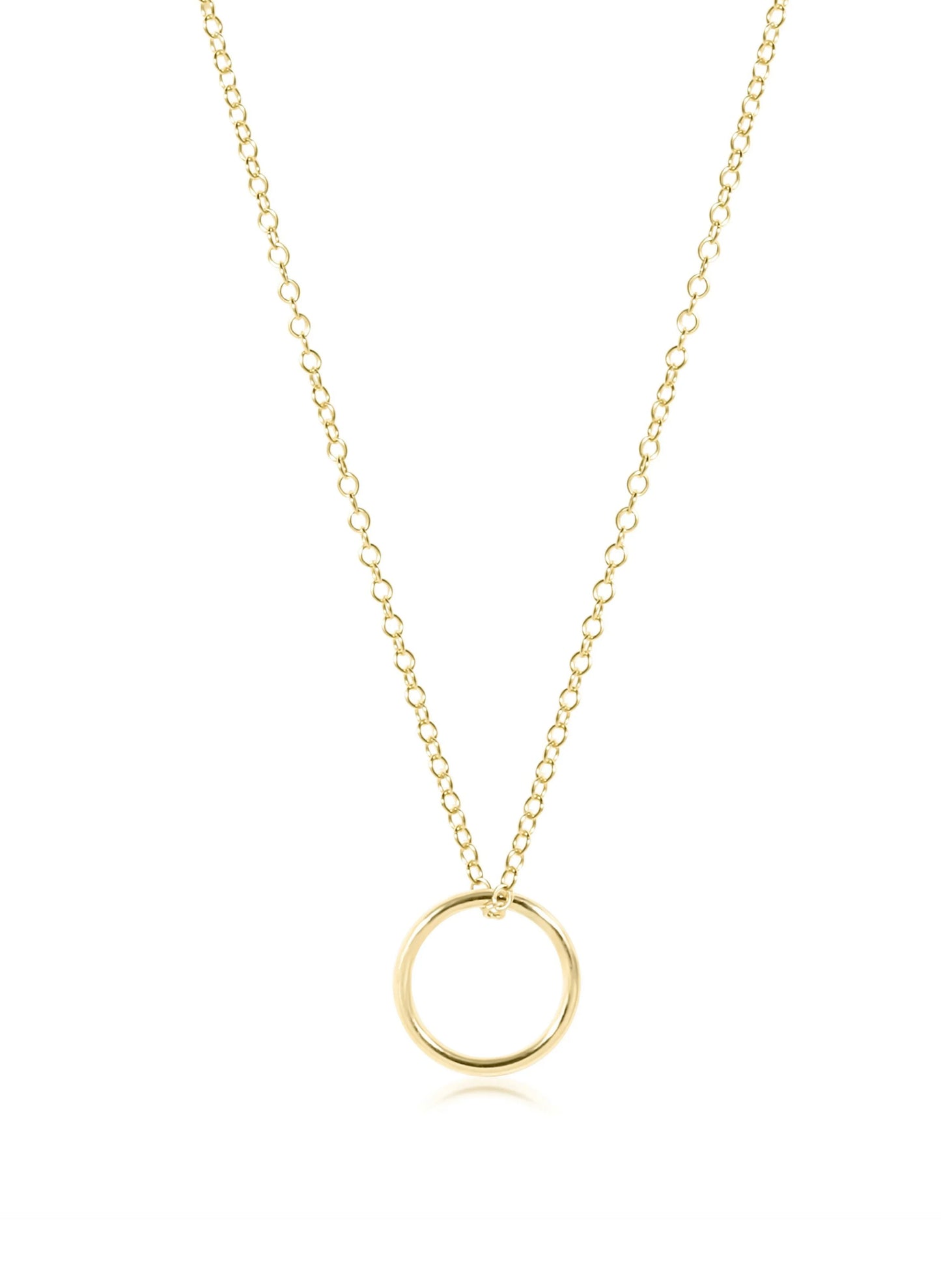 enewton design 16" Necklace Gold - Halo Gold Charm available at The Good Life Boutique