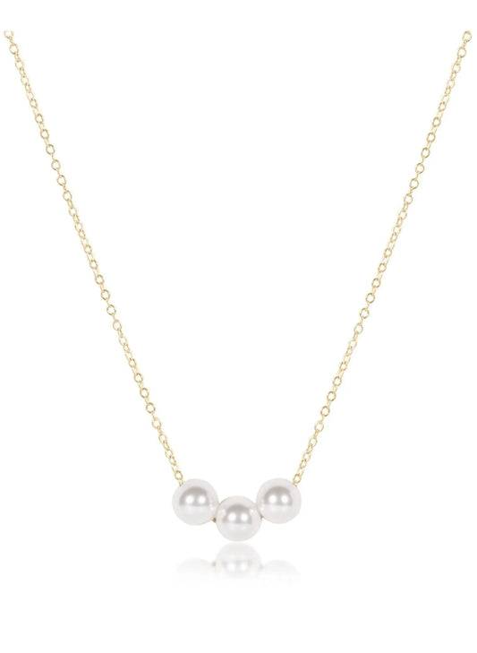Enewton - 16" Necklace Gold - Joy Pearl