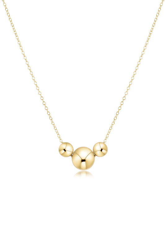 enewton design Enewton - 16" Necklace Gold - Purpose Gold available at The Good Life Boutique