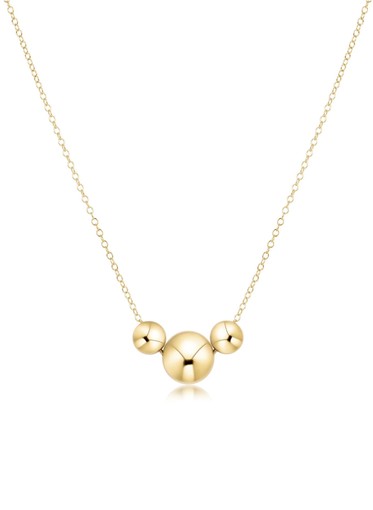 enewton design Enewton - 16" Necklace Gold - Purpose Gold available at The Good Life Boutique
