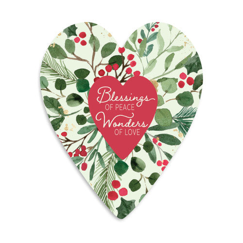 Demdaco Blessings Of Peace Art Heart Gift Puzzle available at The Good Life Boutique