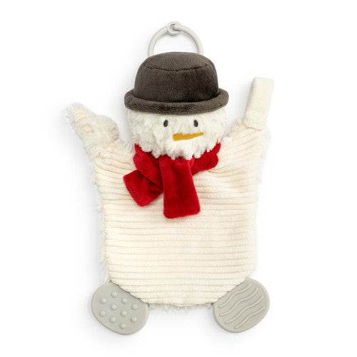 Demdaco Snowman Teether Buddy available at The Good Life Boutique