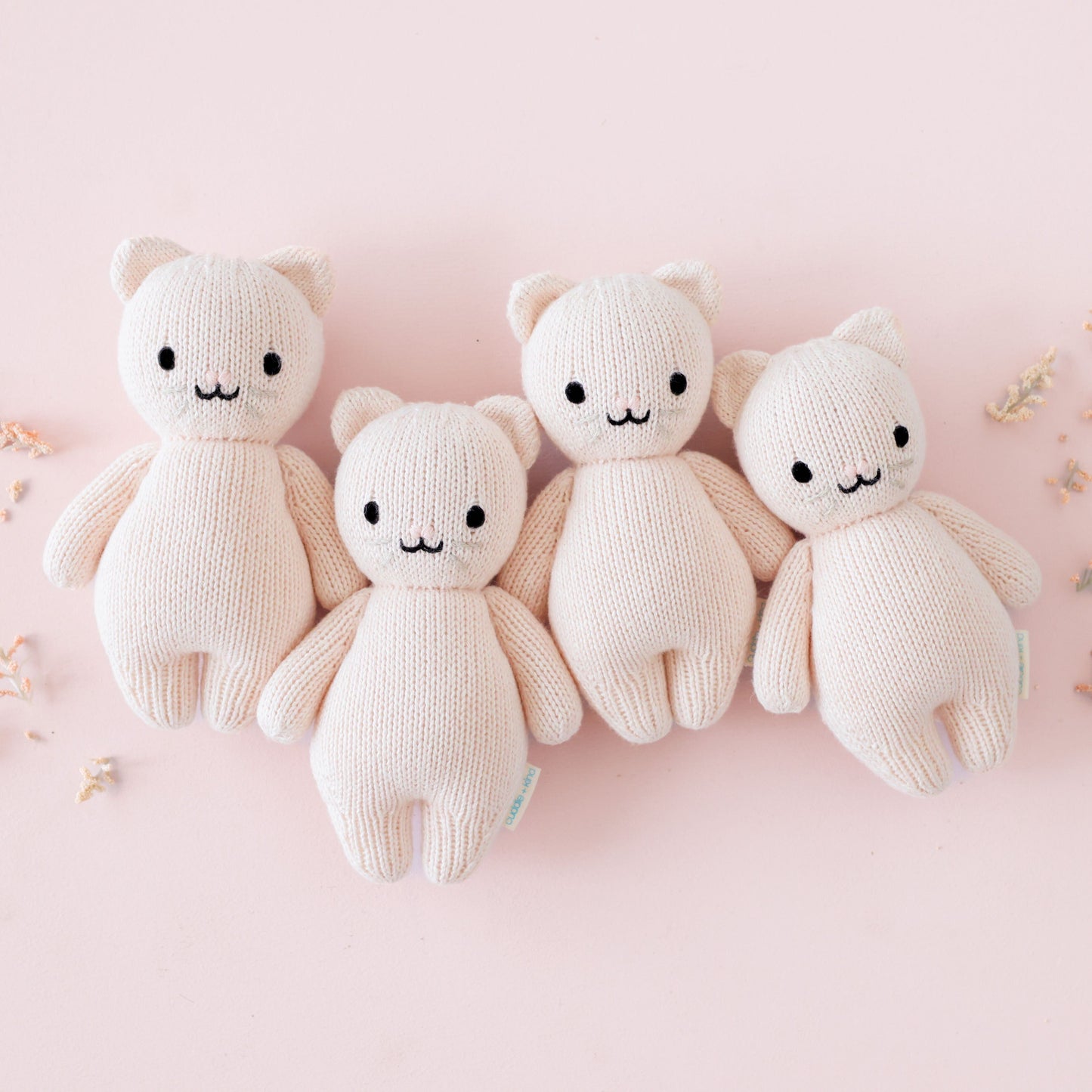 Cuddle&Kind Cuddle + Kind - Baby Kitten - Blush available at The Good Life Boutique