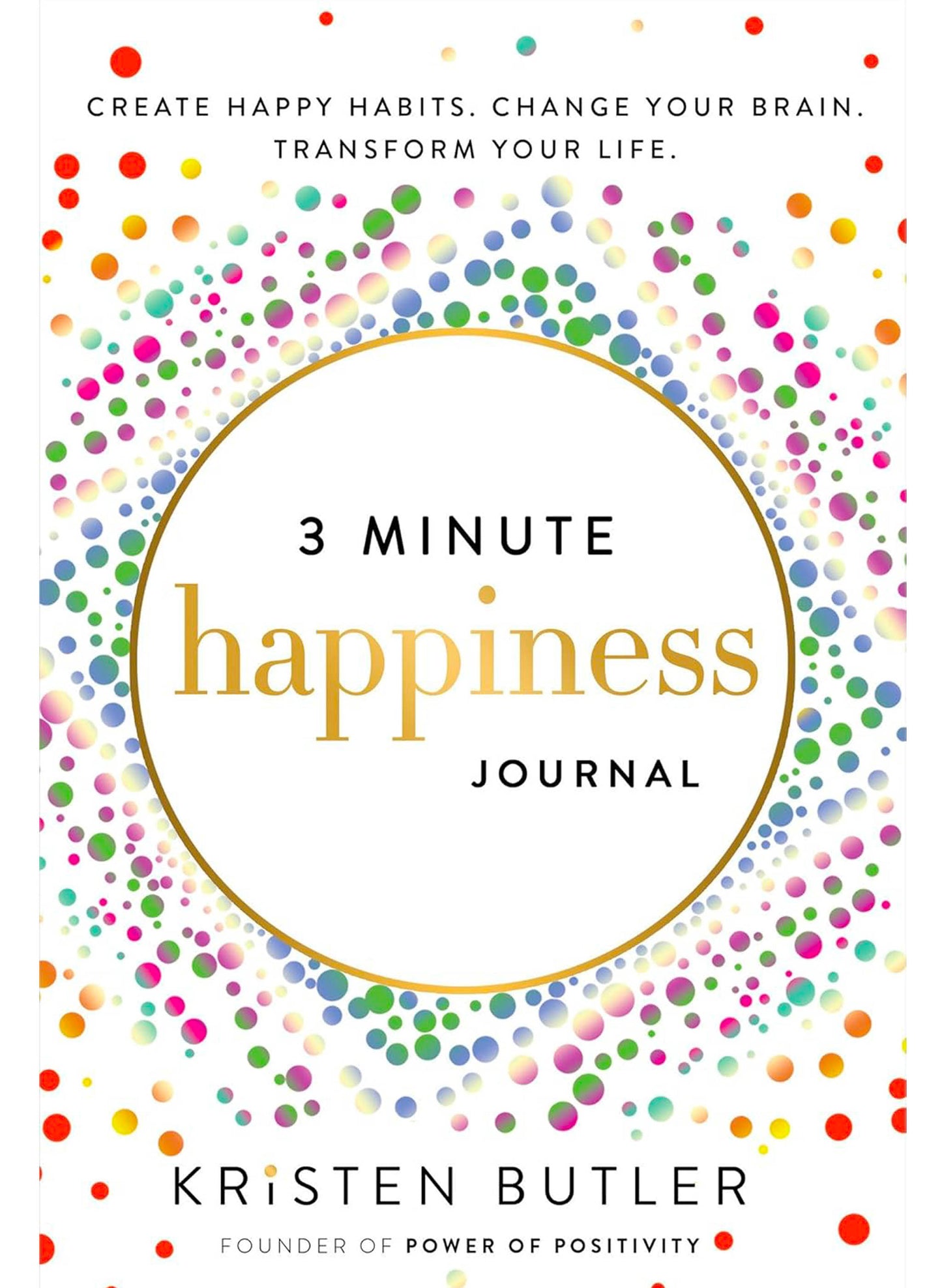 Penguin Random House 3 Minute Happiness Journal available at The Good Life Boutique