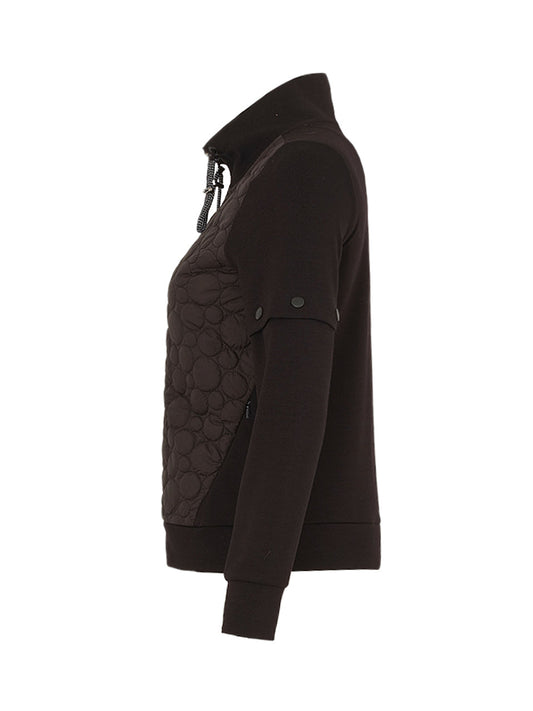 Dolcezza Inc. Dolcezza - Knit Jacket - Black available at The Good Life Boutique
