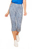 Renuar Collection Renuar - Woven Pant - Capri available at The Good Life Boutique