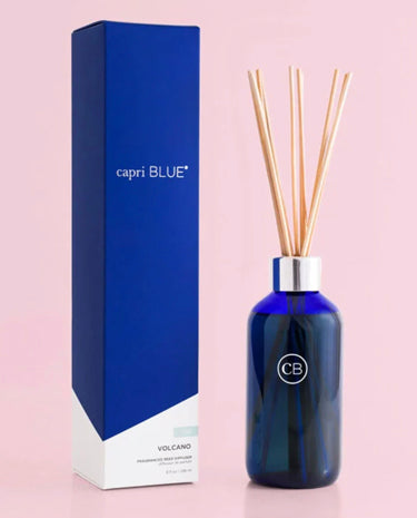 Capri BLUE 8 OZ Signature Reed Diffuser - Volcano | The Good Life Boutique