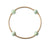 Made As Intended 8mm Green Angelite Blessing Bracelet With Silver Links available at The Good Life Boutique