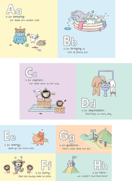 Penguin Random House Abcs Of Love For Dad available at The Good Life Boutique