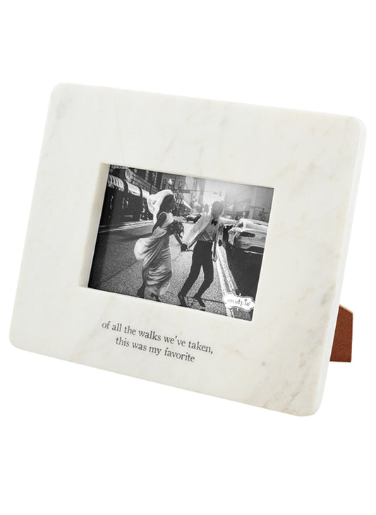 Mud Pie 4X6 All The Walks Frame available at The Good Life Boutique