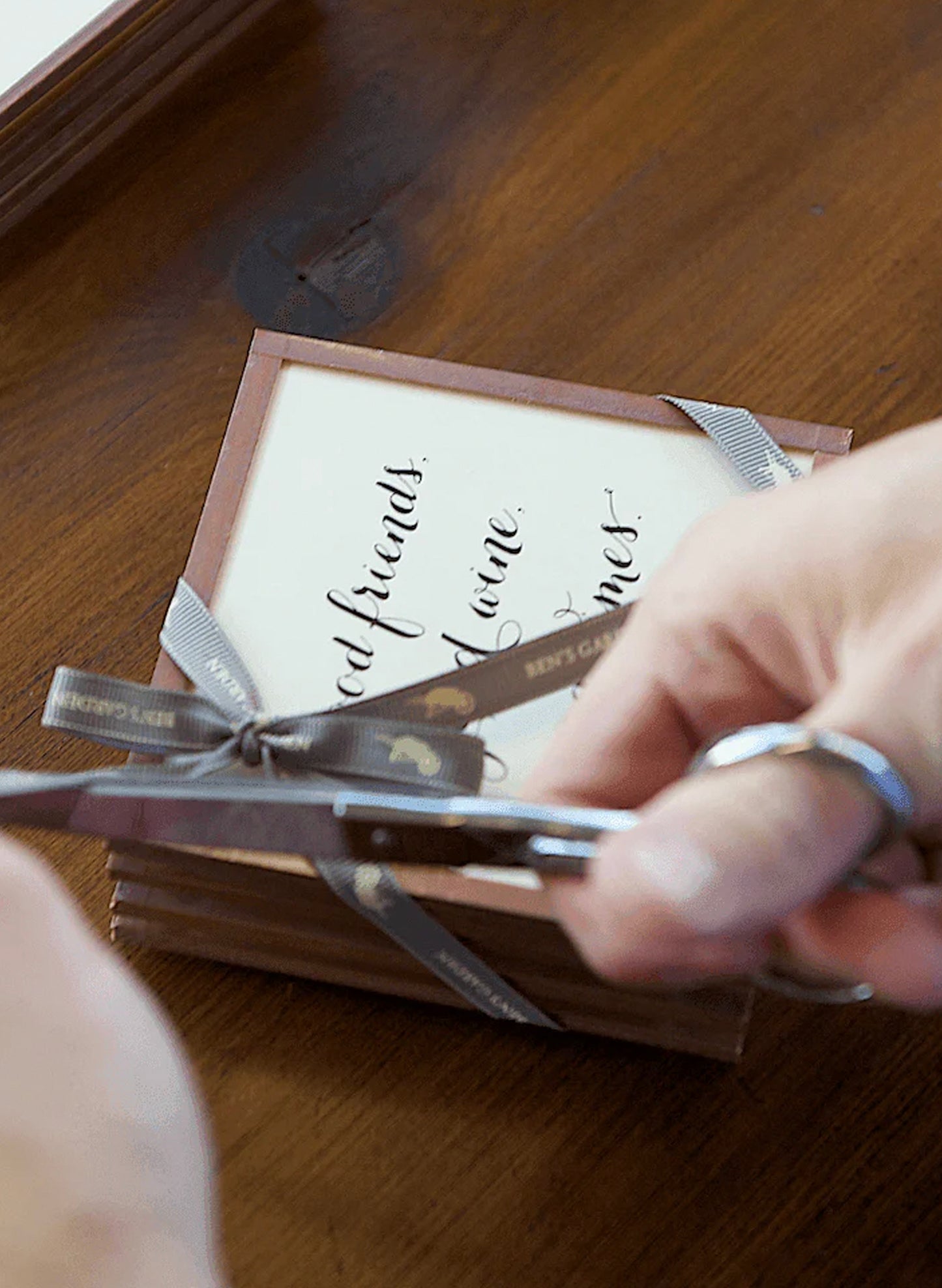 BEN'S GARDEN Always Be Ready Copper & Glass Coasters Set of 4 available at The Good Life Boutique