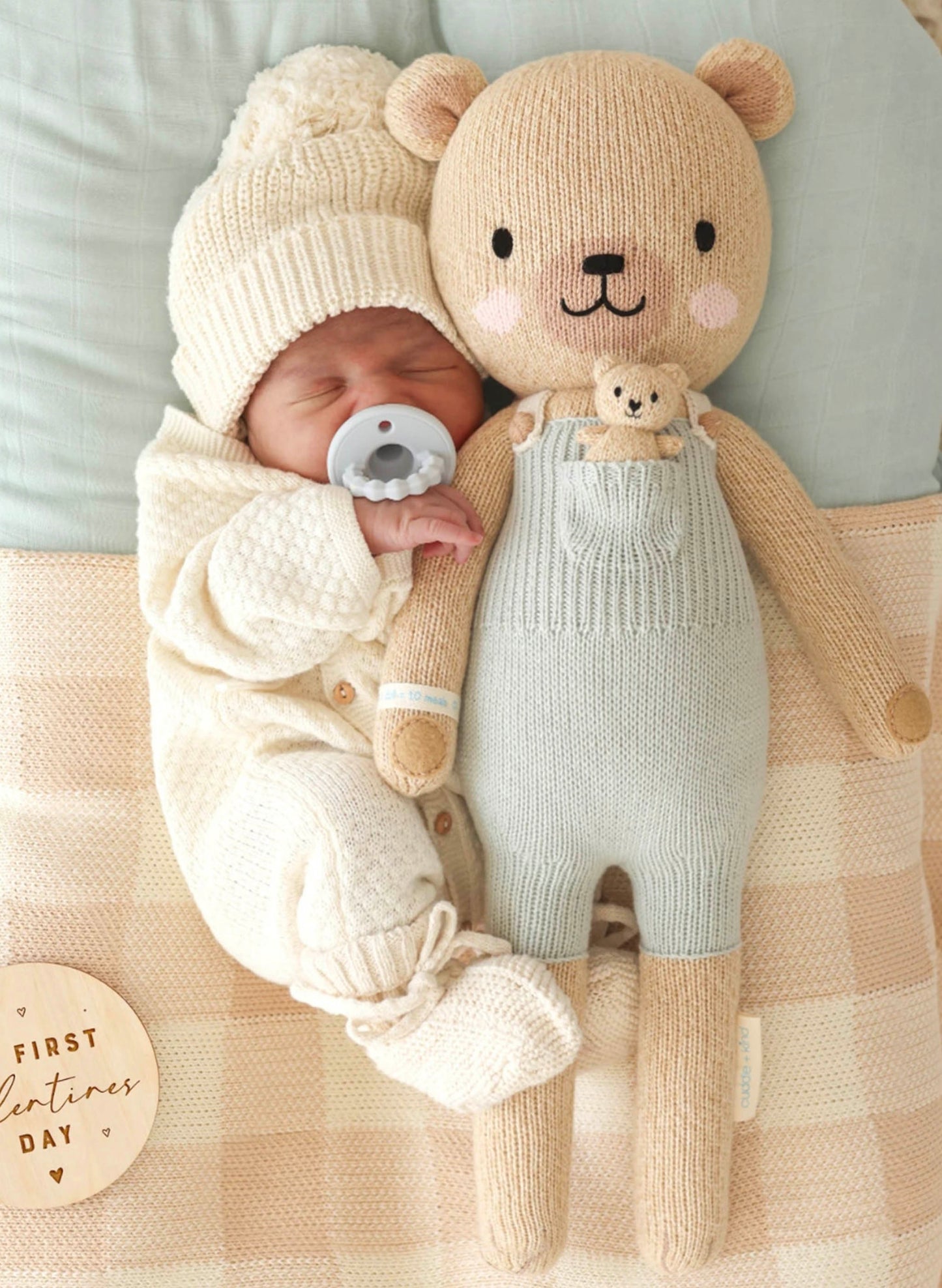 Cuddle&Kind Alexander The Honey Bear (Regular) available at The Good Life Boutique