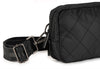 Haute Shore LTD Amy Belt Bag - Amy Carbon - Black Quilted Nylon/Black Strap available at The Good Life Boutique