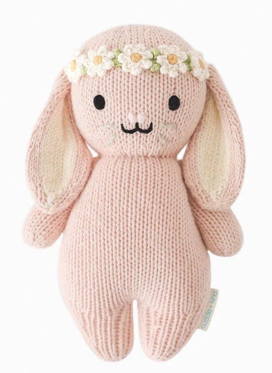 Cuddle&Kind Baby Bunny (Rose w/Ivory Floral) available at The Good Life Boutique
