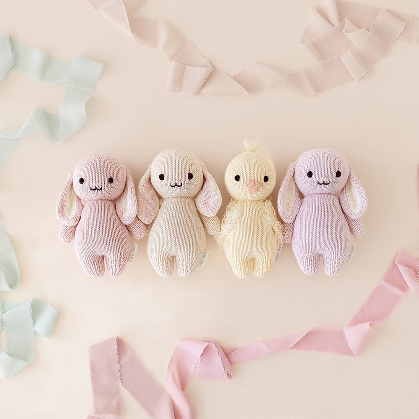 Cuddle&Kind Cuddle + Kind - Baby Rabbit - Oatmeal available at The Good Life Boutique