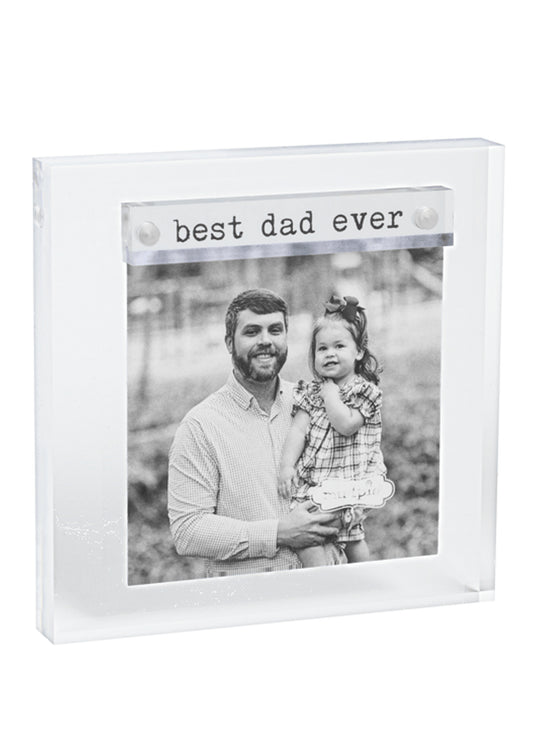 Mud Pie Mini Acrylic Dad Frame available at The Good Life Boutique