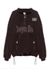 Boys Lie - 'BFFAE' Half Zip A1 Crewneck - Brown